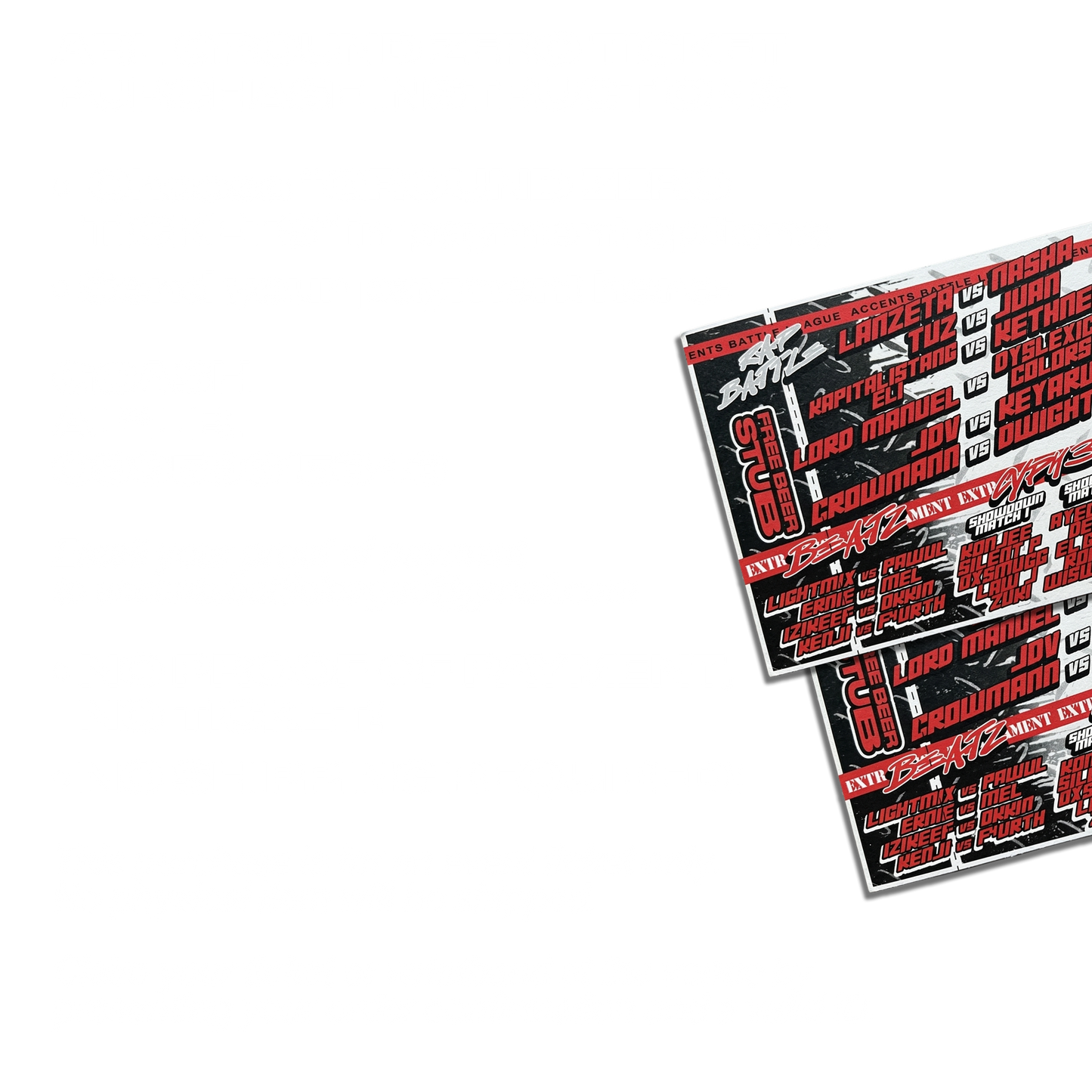 ABL Ground Zero Ticket